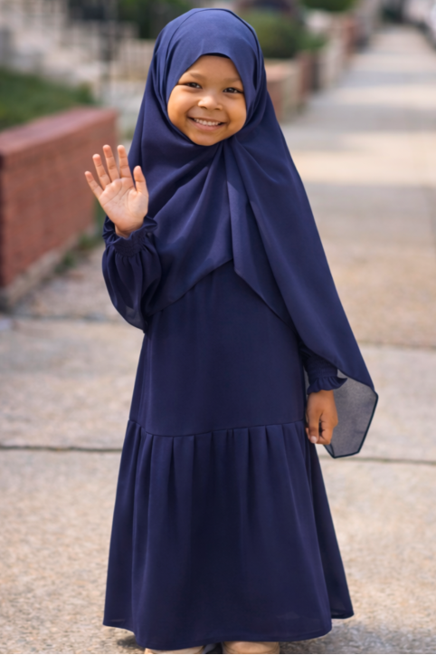 The Pleated Abaya Set